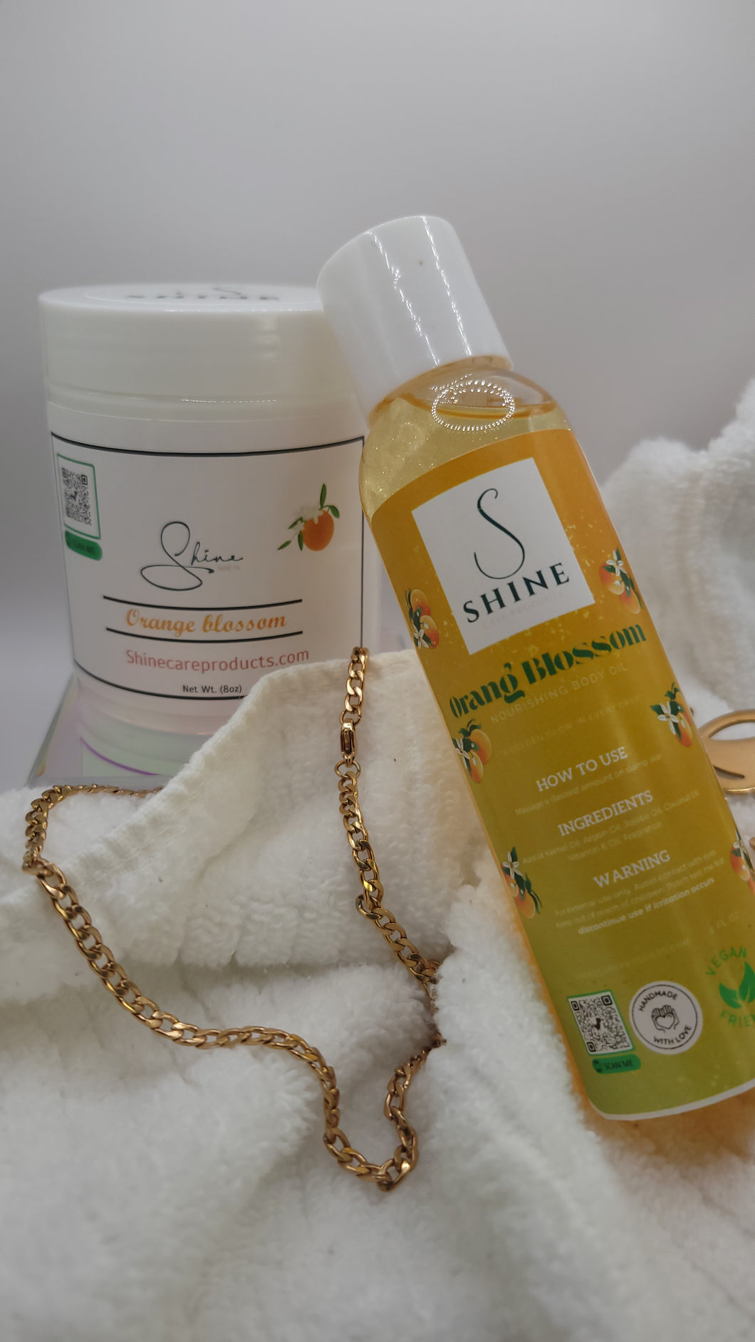 Orange Blossom Matching Set