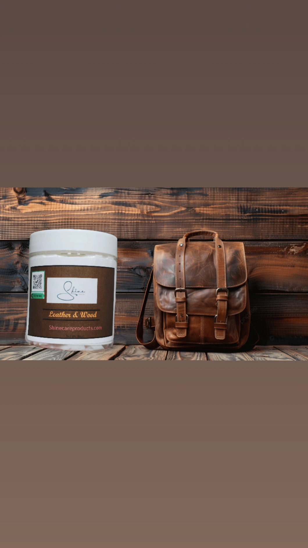 Leather & Wood